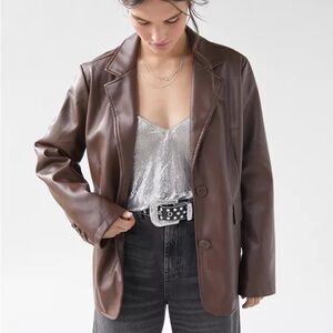 Urban Outfitters Faux Leather Jacket